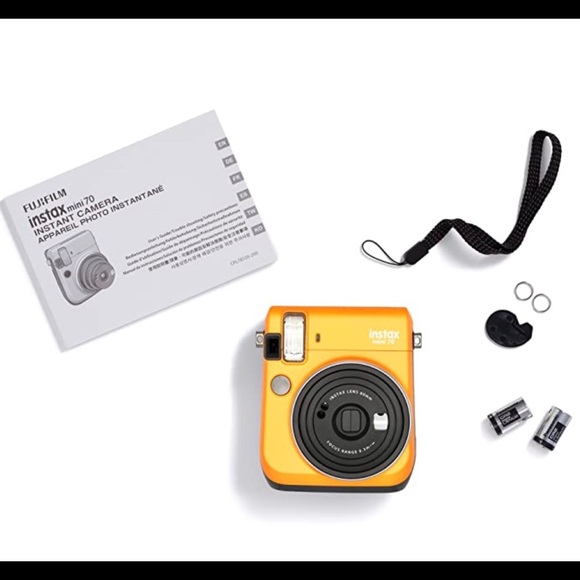 Fujifilm Instax Mini 70 Instant Camera - Neon Orange New In Box - Picture 10 of 10
